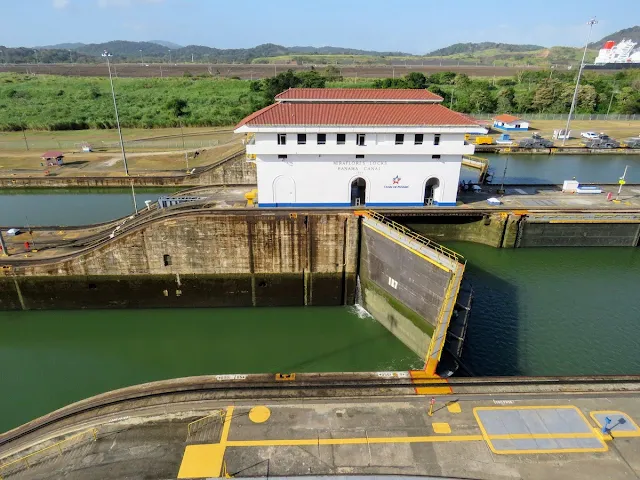 Panama City Layover: Closed Miraflores Locks at the Panama Canal