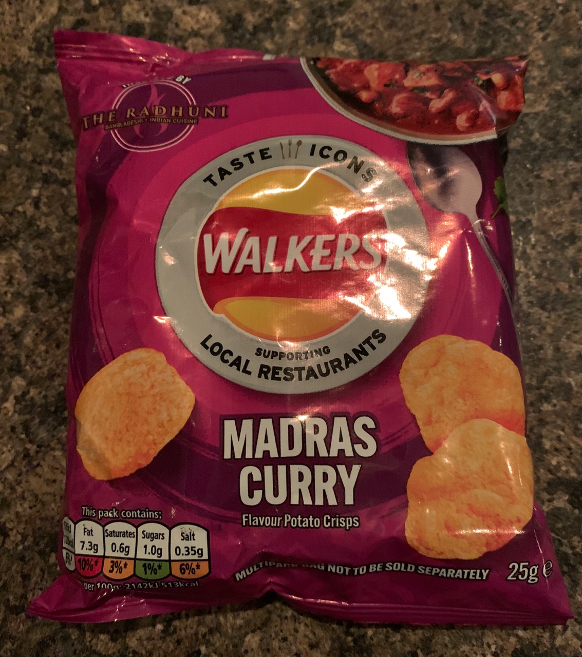 FOODSTUFF FINDS Walker’s Madras Curry flavour Crisps (Tesco) By SpectreUK