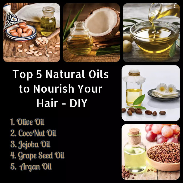 Top 5 Natural Oils to Nourish Your Hair - DIY - Star Hairstyles