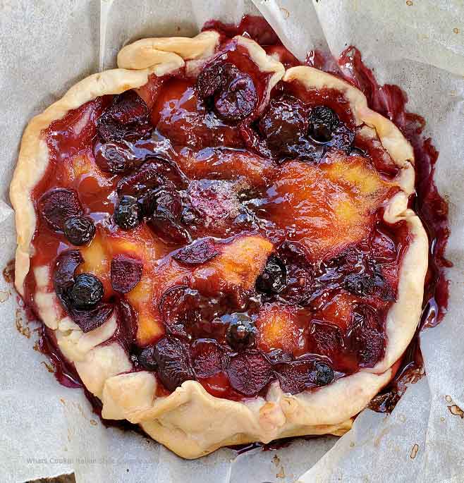 Fruit Galette What's Cookin' Italian Style Cuisine