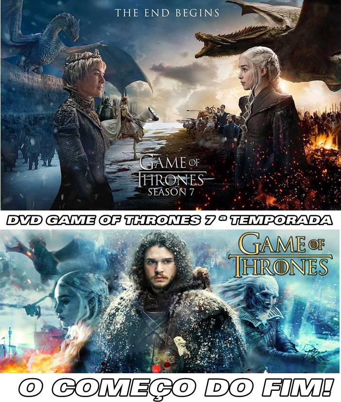 Blog do Esquilo DVD GAME OF THRONES 7ª TEMPORADA DUBLADO