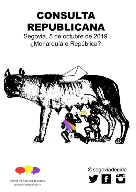 Segovia: consulta republicana el 5 de octubre