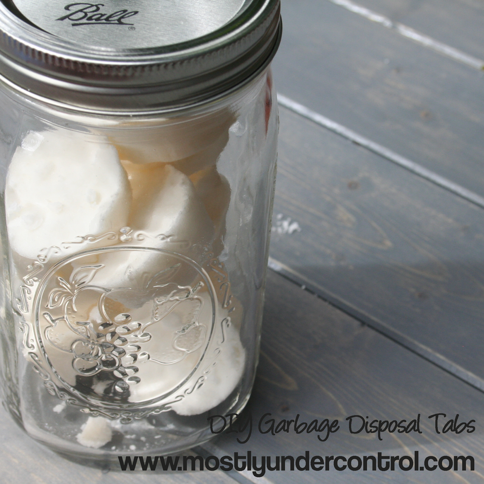 DIY Garbage Disposal Tabs Mostly Under Control