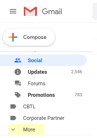 Gmail Categories