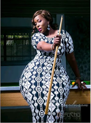 Meet the lady with the biggest booty in Nigeria (Photos) | Gistlite
