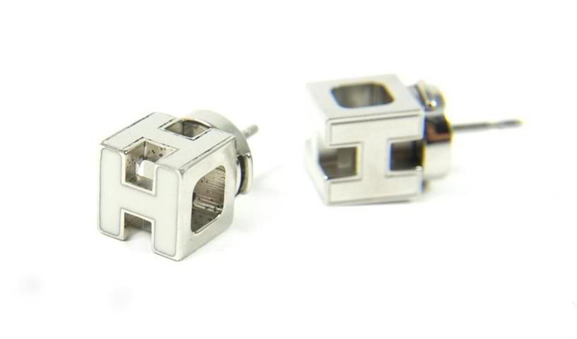 Hermes cube earrings Clearance