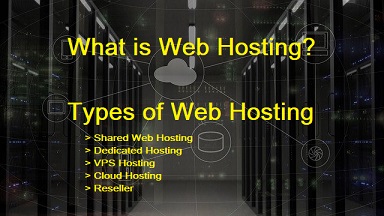 What is Website Hosting | Types of Web Hosting, Shared Web Hosting, Dedicated Hosting, VPS Hosting, Cloud Hosting, Reseller