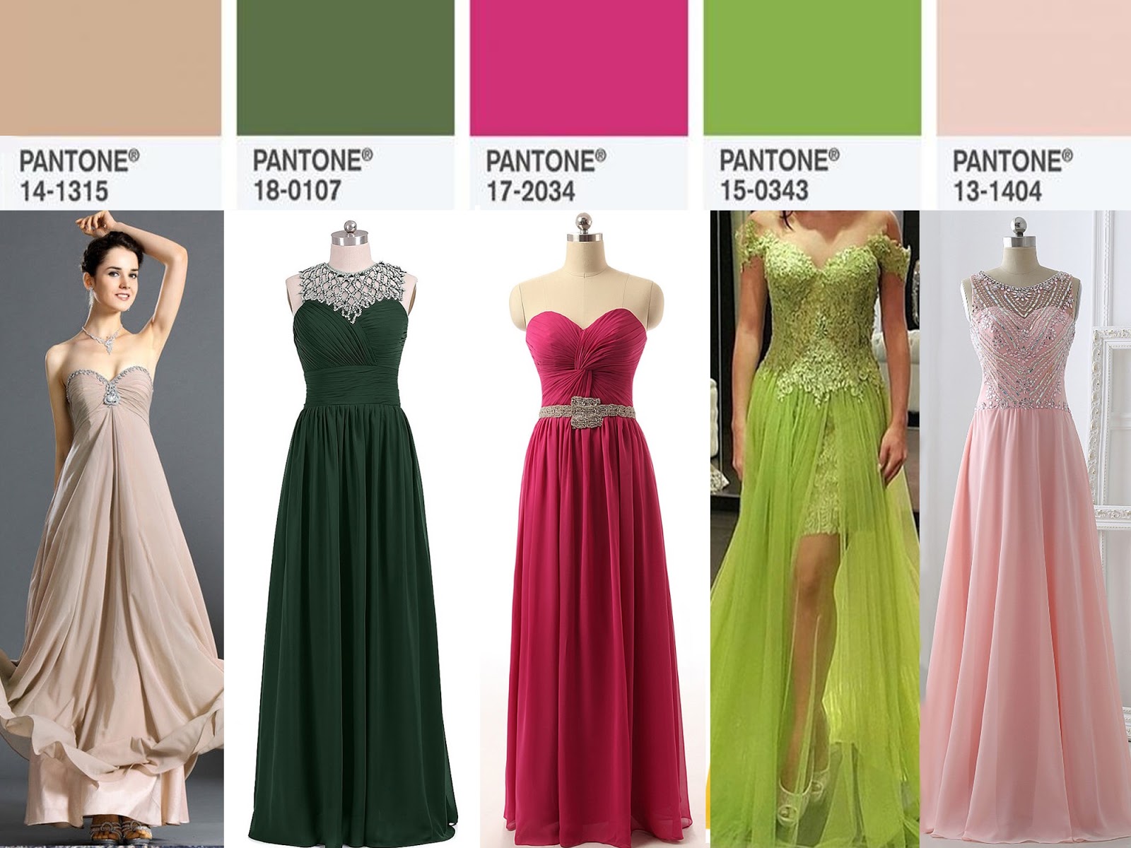 Pantone's Top 10 Colors for 2017 Year