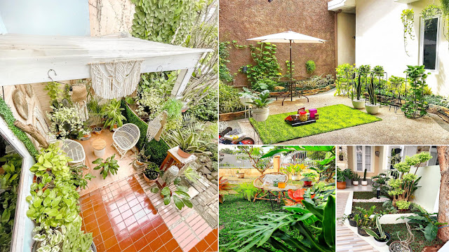 7 Desain Taman Rumah Minimalis Type 36. Hunian Kecil Bisa Terasa Sejuk