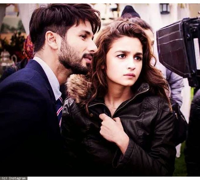 Wallpaper of Alia Bhatt & Shahid kapoor from Upcoming Movie Shandaar