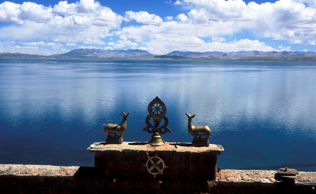 Озеро Манасаровар, рожденное в уме Бога