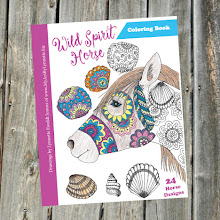 Wild Spirit Horse Coloring Book