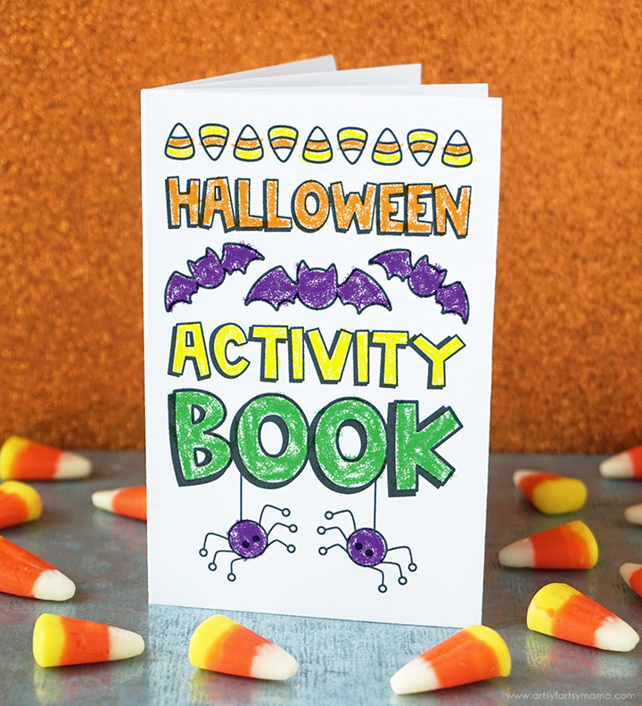 Free Printable Mini Halloween Coloring Book