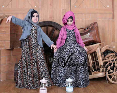 50 Desain Baju Muslim Anak Perempuan Terbaru 2019 Paling 