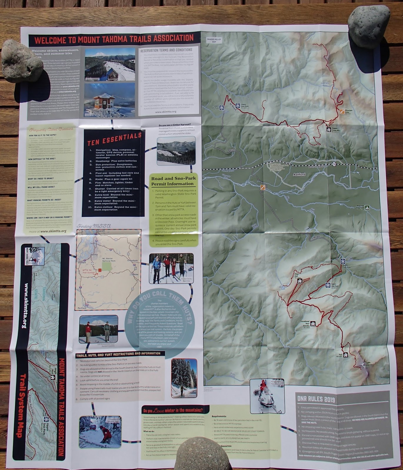 ContoursThe CORE GIS Blog An Actual Printed Map! The Mount Tahoma