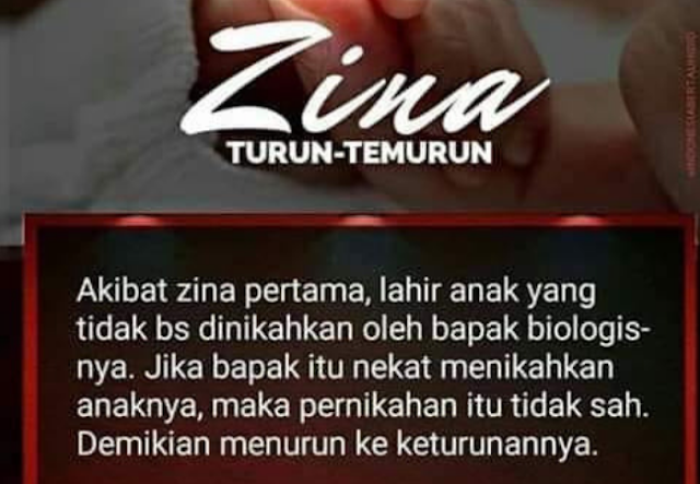 Mengapa Dosa Zina Tak Bisa Terhapus Cuma Dengan Menikah?