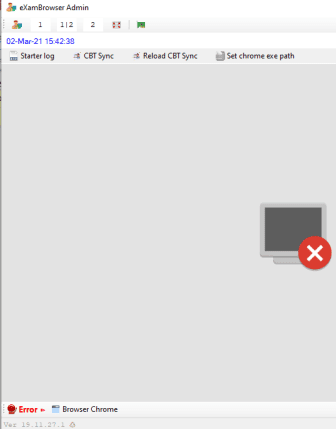 Error Browser Chrome
