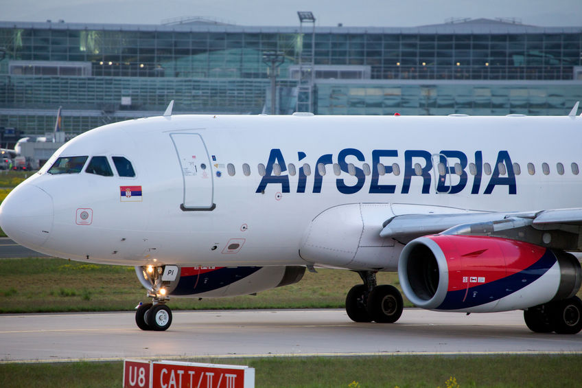 AIR SERBIA  AIRLINES   AIRLINE PEN 