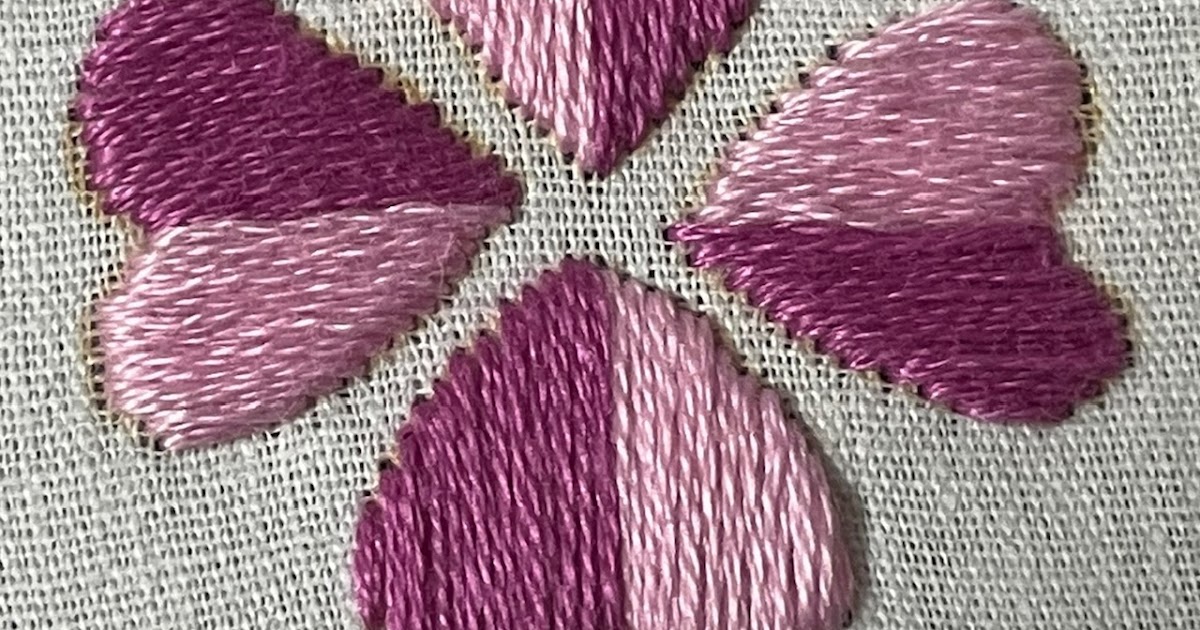 MY CRAFT WORKS Satin Stitch Tutorial / How to do satin stitch?