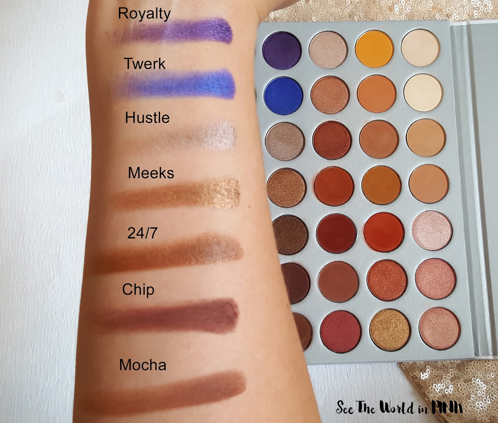 Morphe x Jaclyn Hill The Jaclyn Hill Palette - Swatches, First  Impressions, and Thoughts