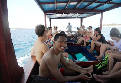 Your boat for snorkeling Gili Trawangan