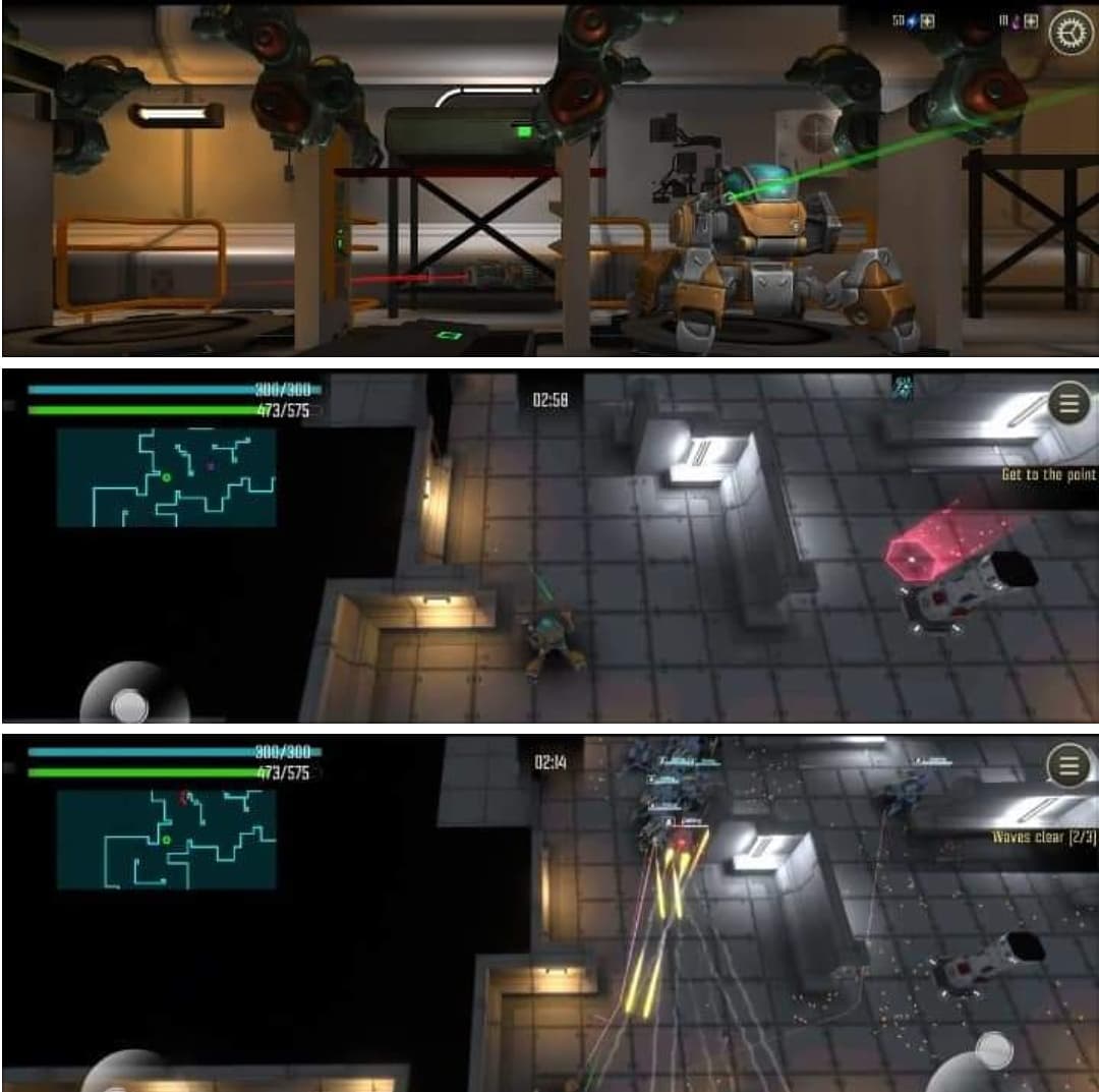 Robot Warrior top down shooter new game android Action free game in