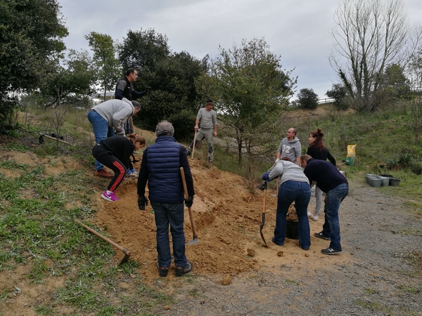 Talud durante