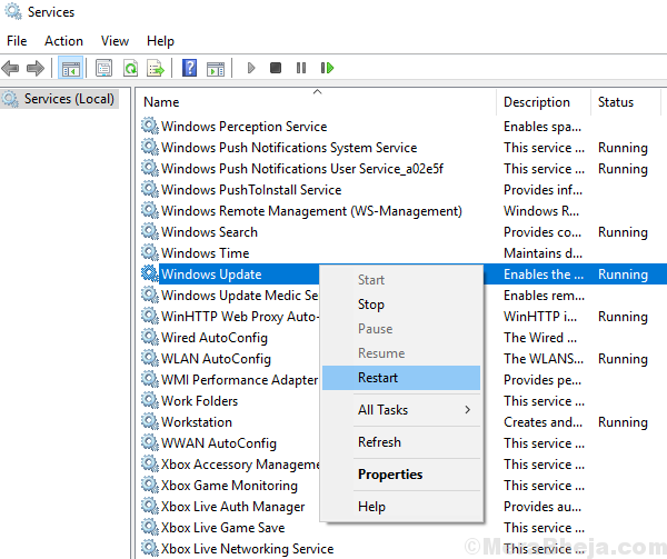 windows updates service not running windows updates service not running