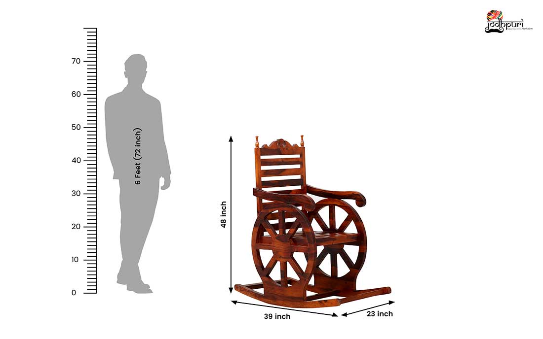 Rocking Chair Sheesham Wood Furniture Bangalore Wooden Furniture in