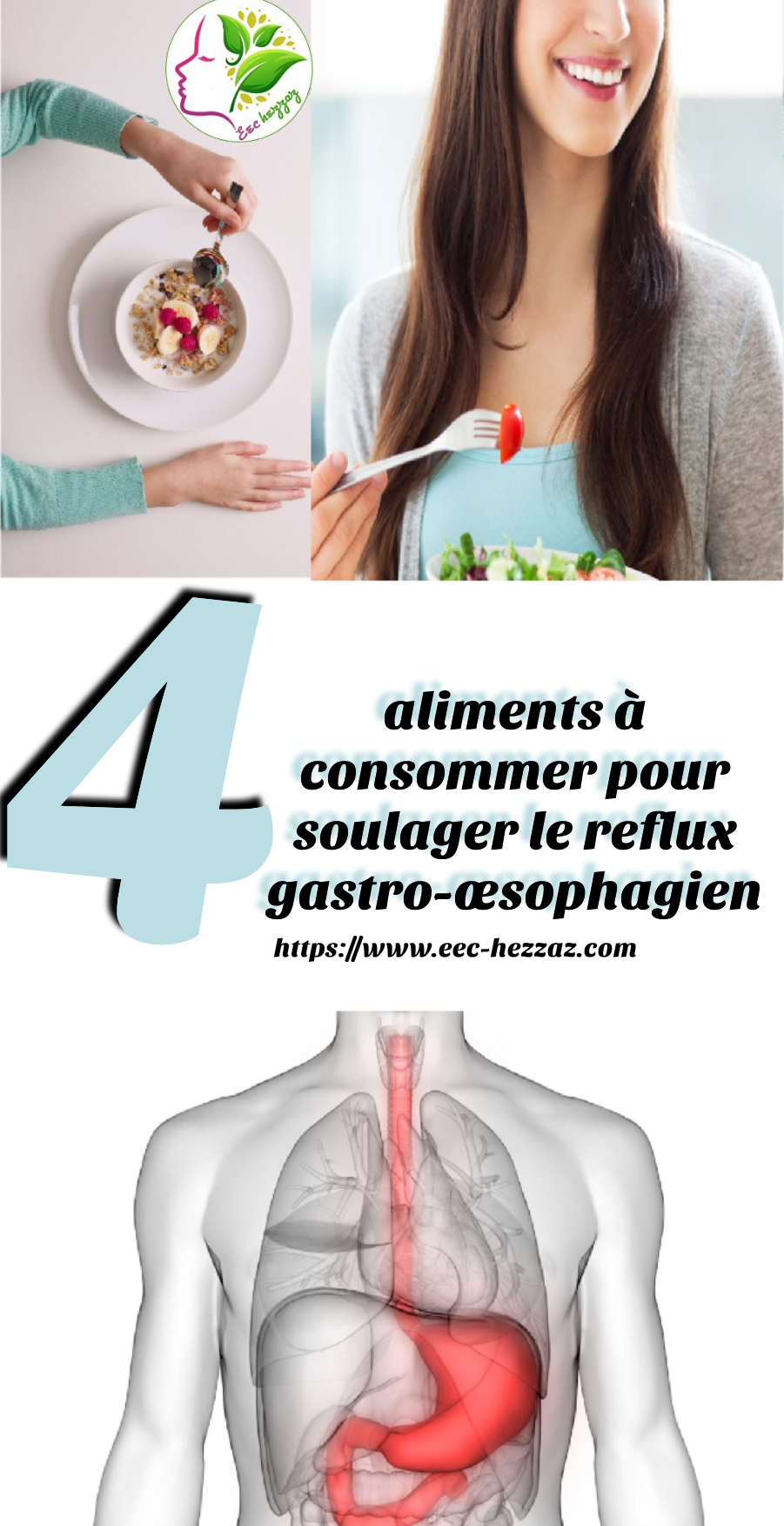 4 aliments à consommer pour soulager le reflux gastroœsophagien