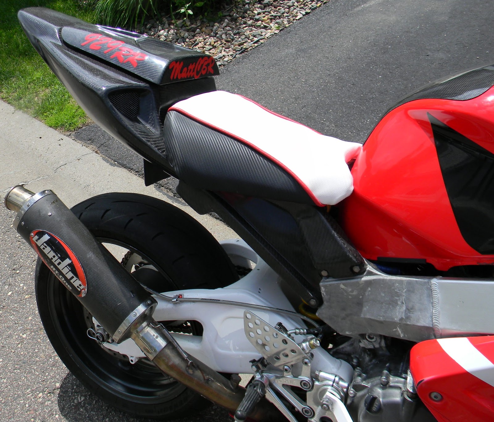 Honda CBR 929rr/954rr Carbon Fiber Test Data How Many Layers to Use