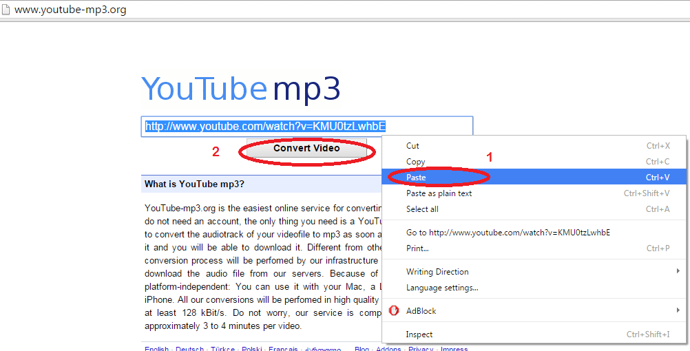 Cara Download Youtube ke MP3 Tanpa Software | Coretan Uman