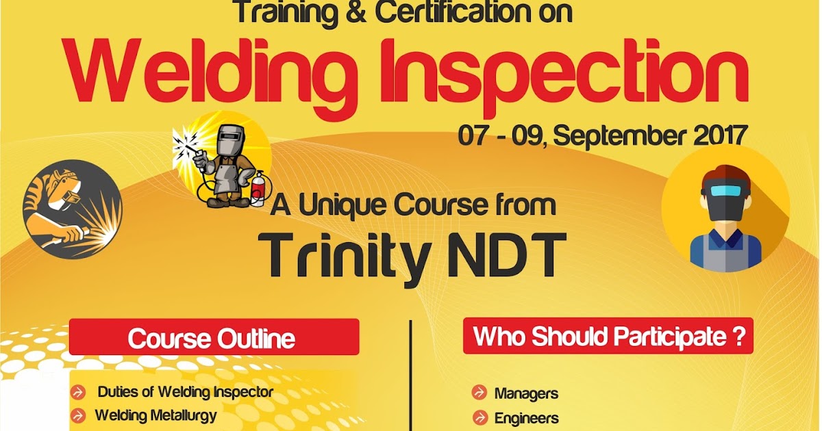 Ravi's BlogTrinity NDT Labs Welding Training Institute WPS Welder