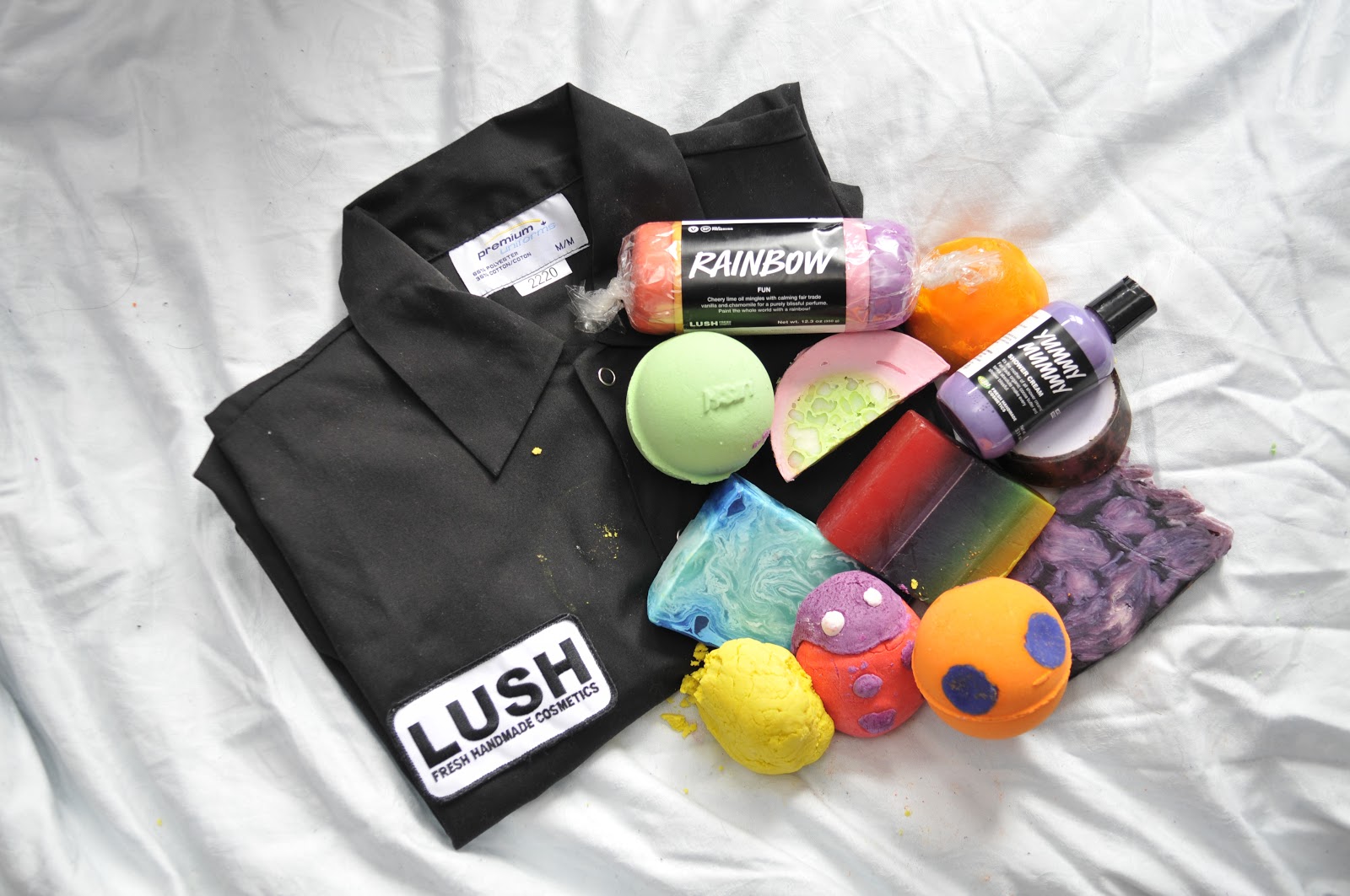 fun size beauty HAUL Lush Mother's Day + Factory Tour