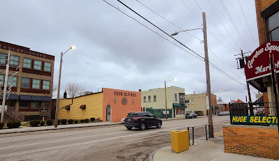 View of the development site from the corner of Detroit Avenue and West 57th Street