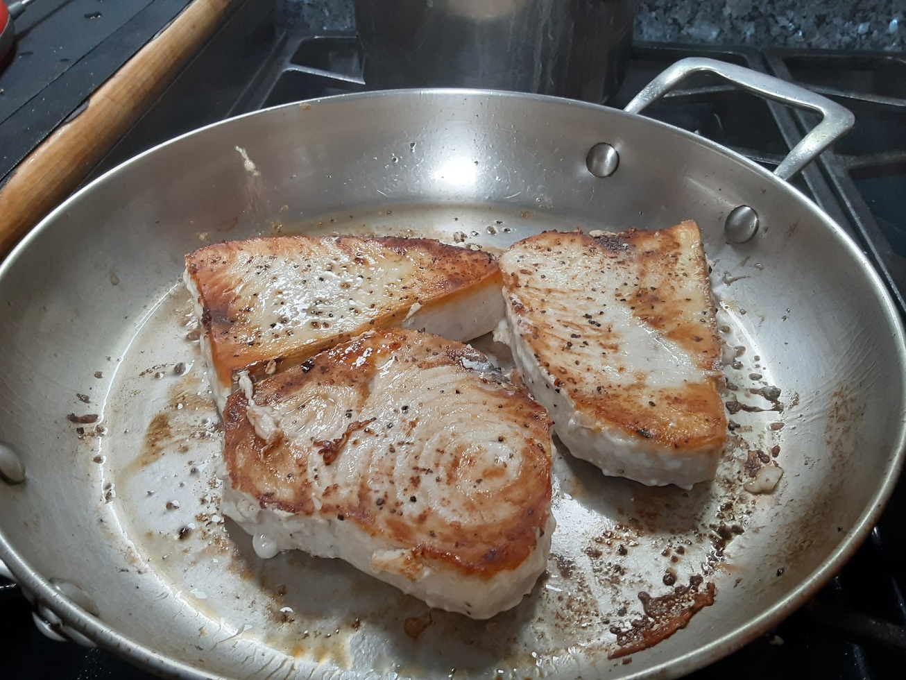 Big Dude's Eclectic Ramblings Swordfish With Tomatoes And Capers