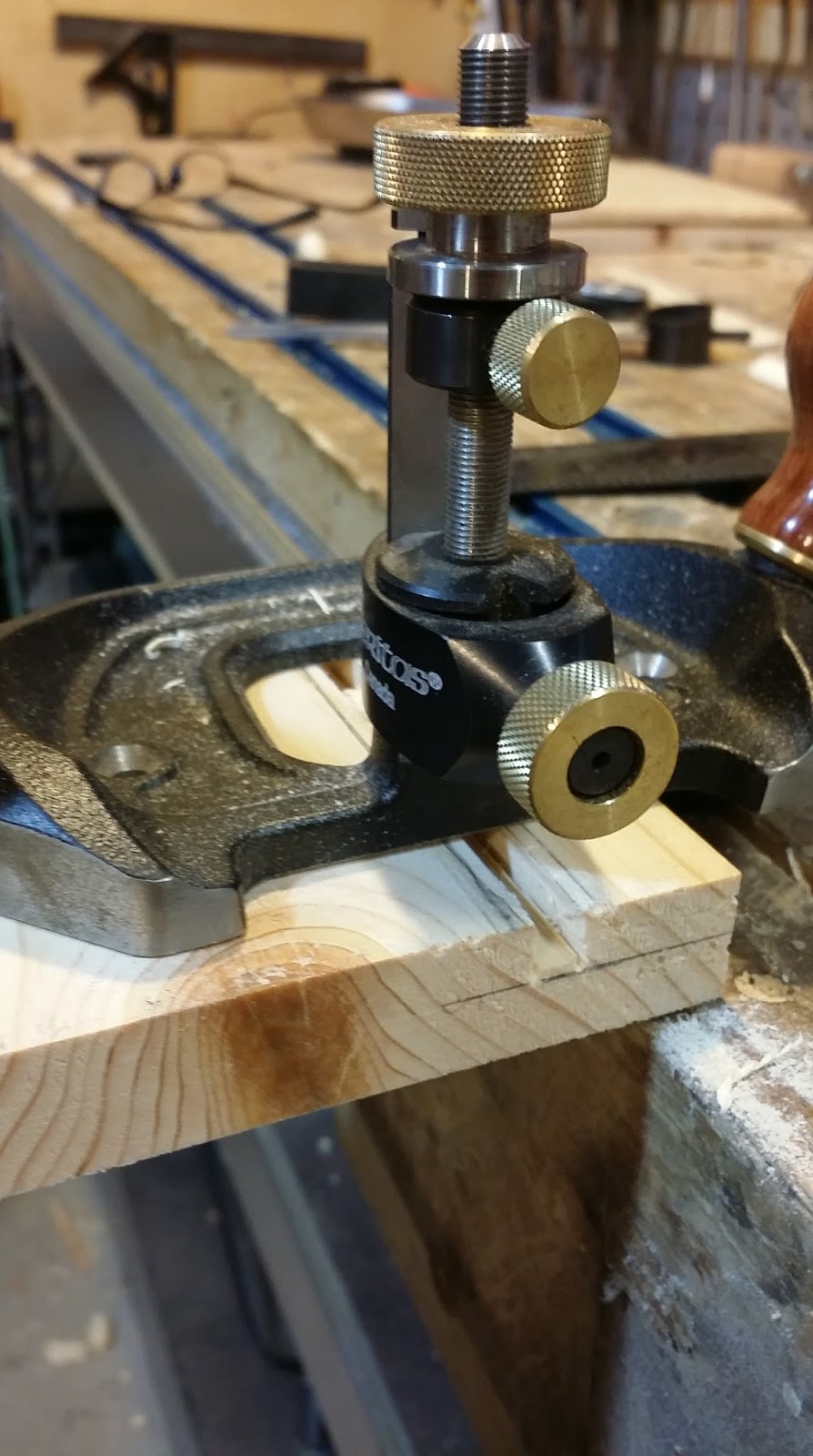 Sliding Dovetails With The Stanley 55 "Saw Plane"