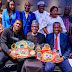 Anthony Joshua Present His Heavyweight Belts To Buhari In UK (Photo)