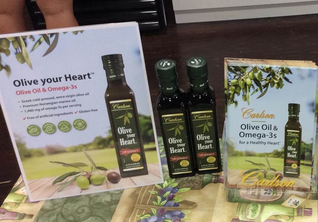 FREE Carlson Olive Your Heart Omega3 Olive Oil Free Samples