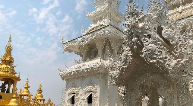 Wat Rong Khun - Templo Branco (White Temple) - Tailândia