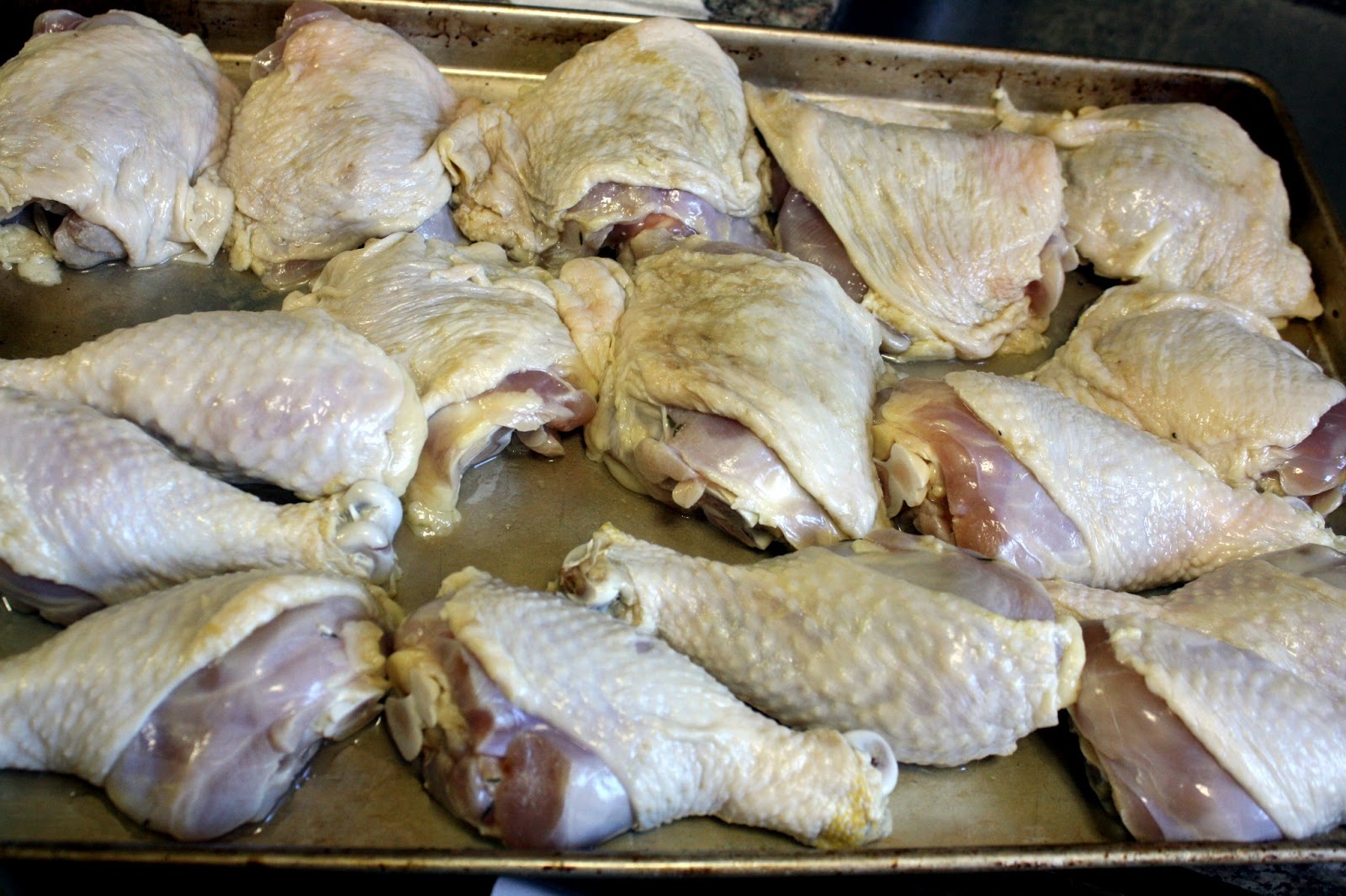 MakeMeals Mama (Almost) Thomas Keller's Ad Hoc Brined & Roasted Chicken