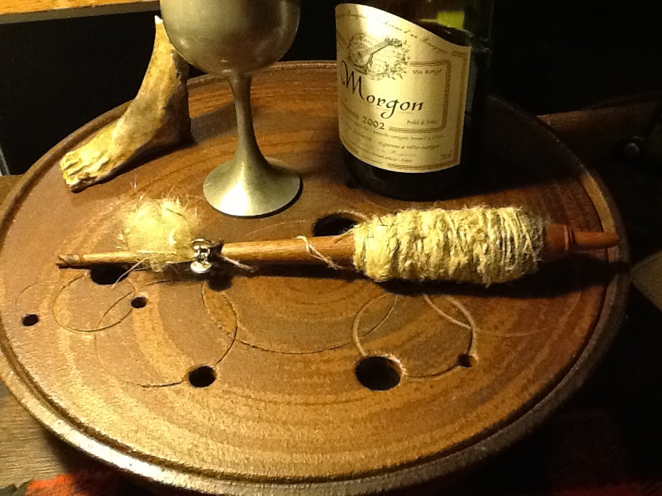 Journal of Ravenseyrie Horse Hair Yarn Spinning Rudolf