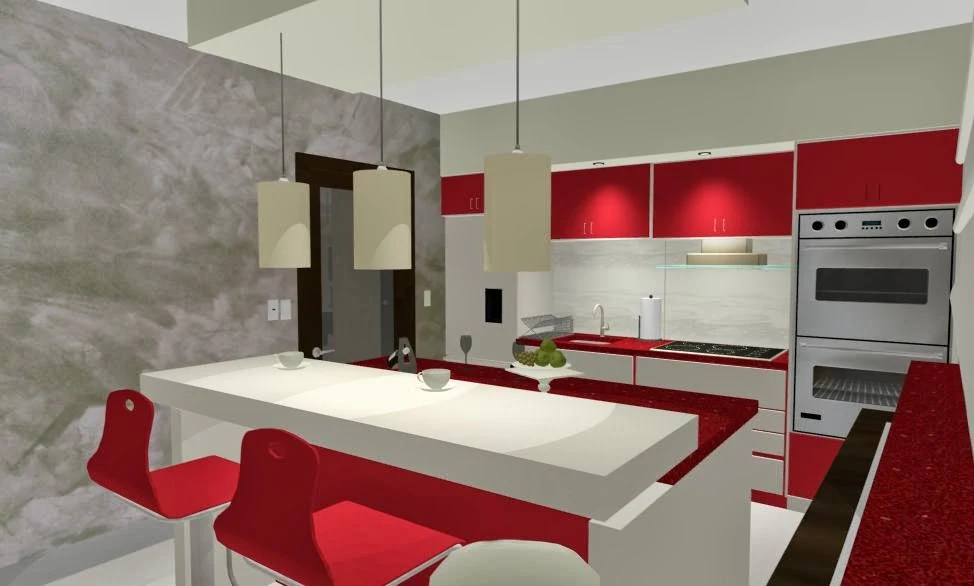 Design Interior - Amenajari Interioare - Arhitect / Design interior bucatarie casa Constanta