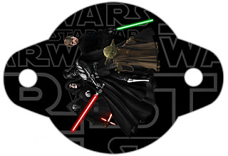 Star Wars: Imprimibles Gratis para Fiestas.
