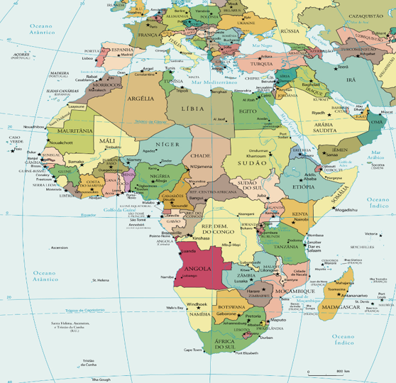 Países do Continente Africano: Uganda
