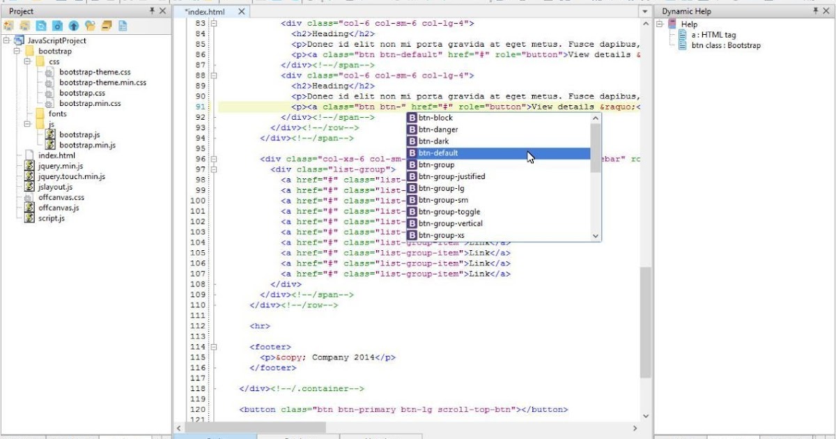 CodeLobster - Modern IDE and Free Editor for PHP, HTML, CSS and JavaScript