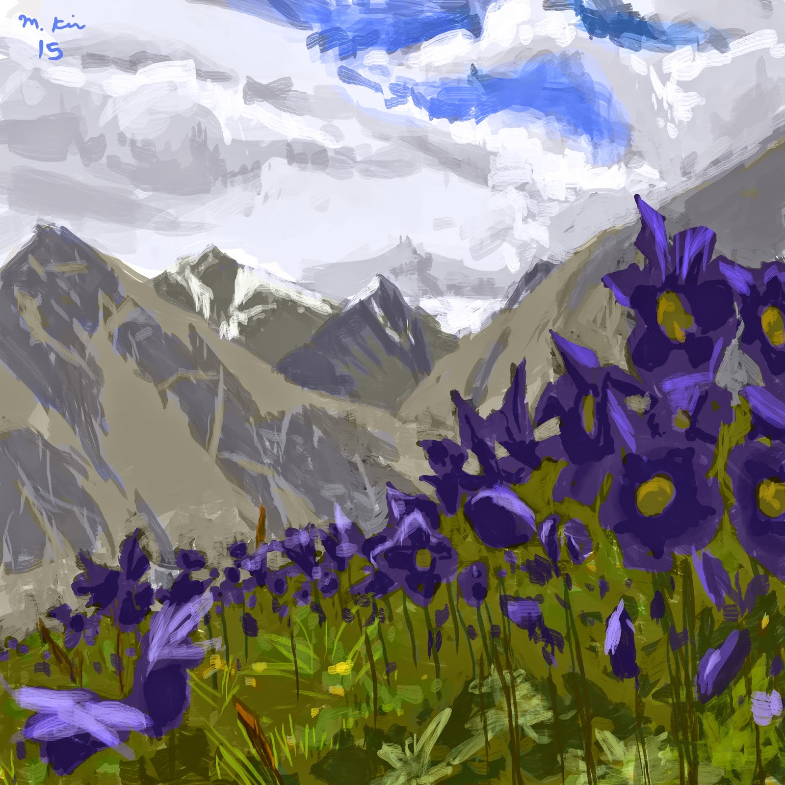 Mike's Sketchbook Landscape Studies