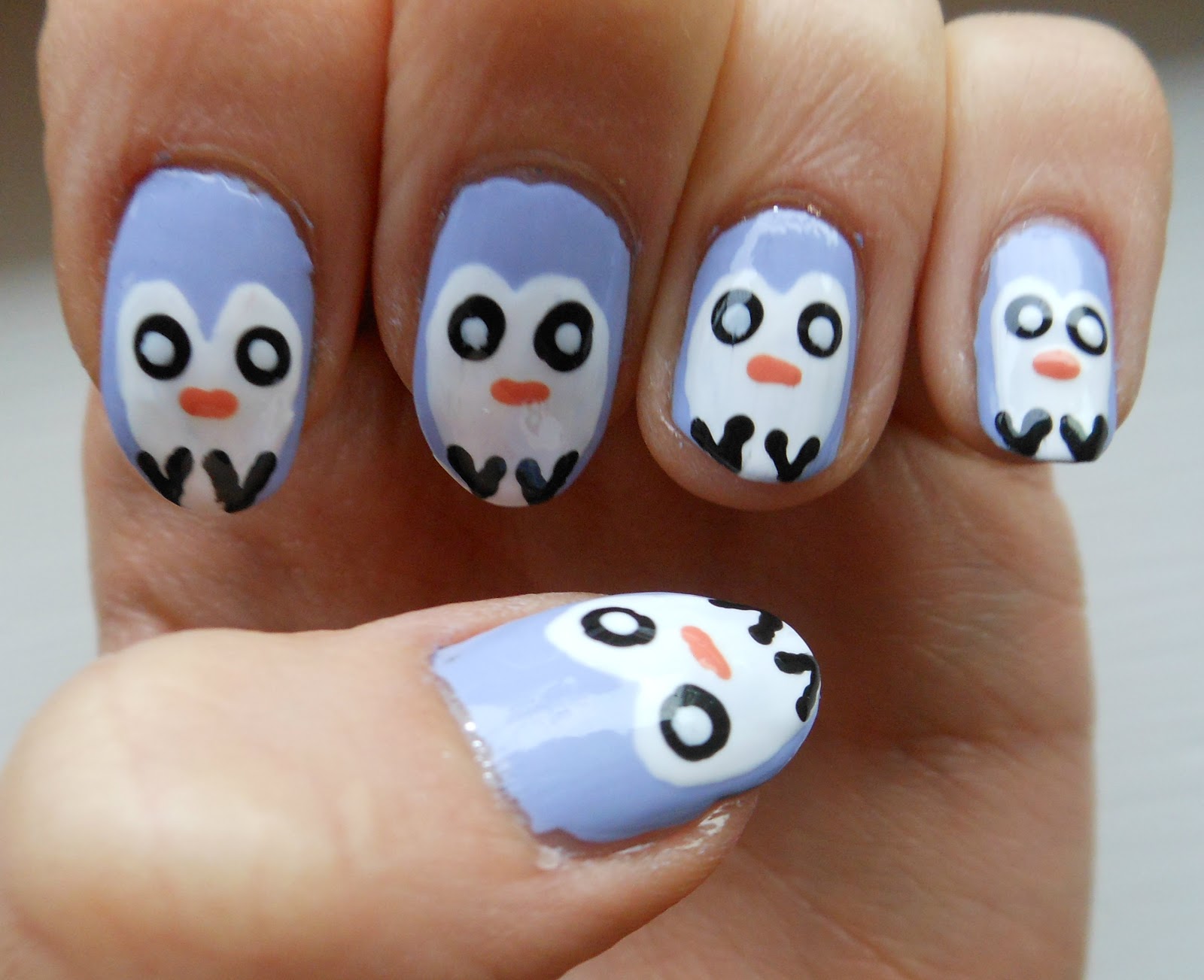 8. Penguin Nail Art for Beginners - wide 4