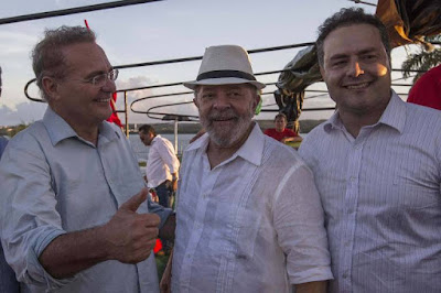 Lula e Renan, juntos desde sempre Lula e Renan, juntos desde sempre