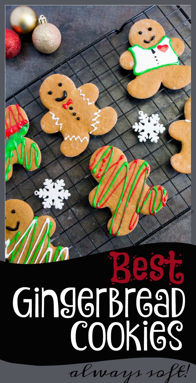 BEST Gingerbread Cookies